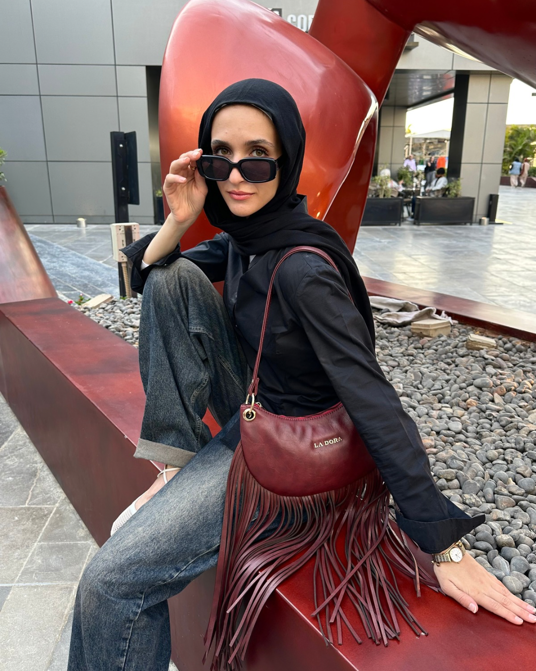Wild Grace Bag - Burgundy