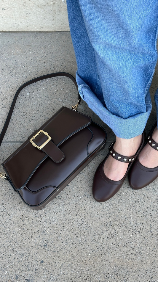 The wanderlust bag - brown