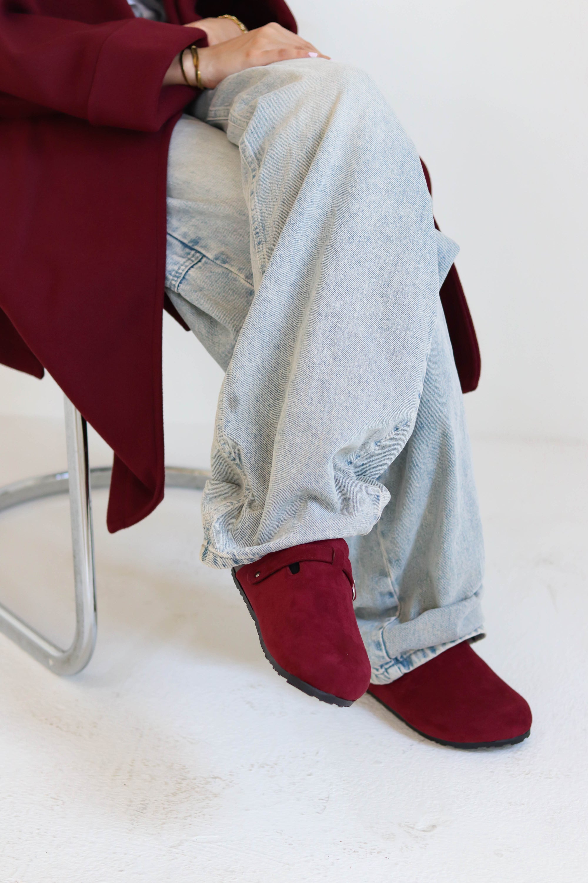 Milo Clogs - Burgundy