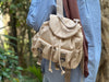 City Sleek Backpack - Beige