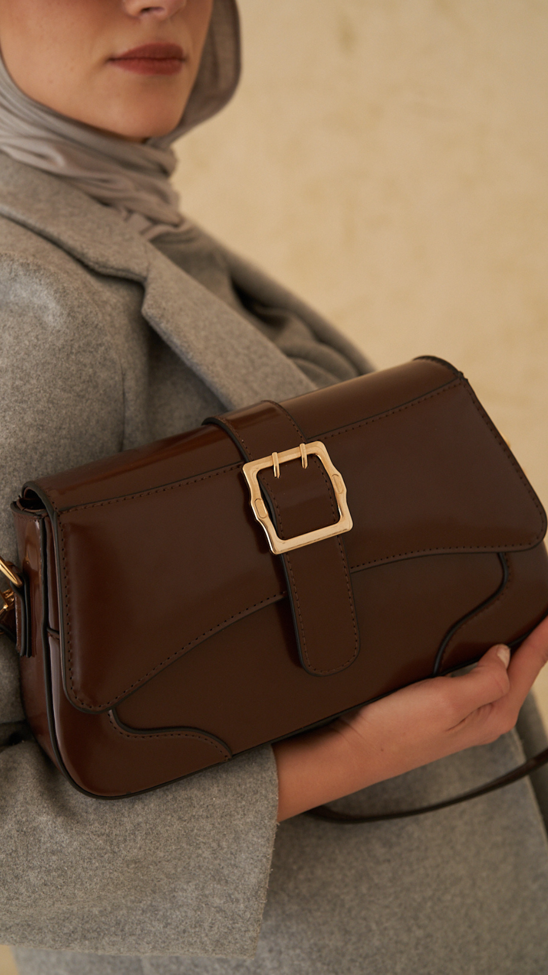 The wanderlust bag - brown