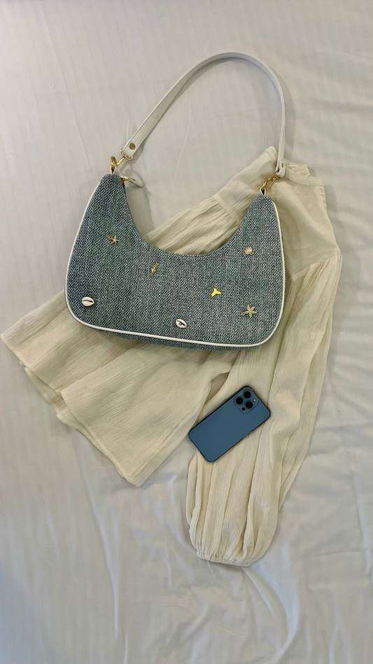Mermaid’s Haven Bag - baby blue