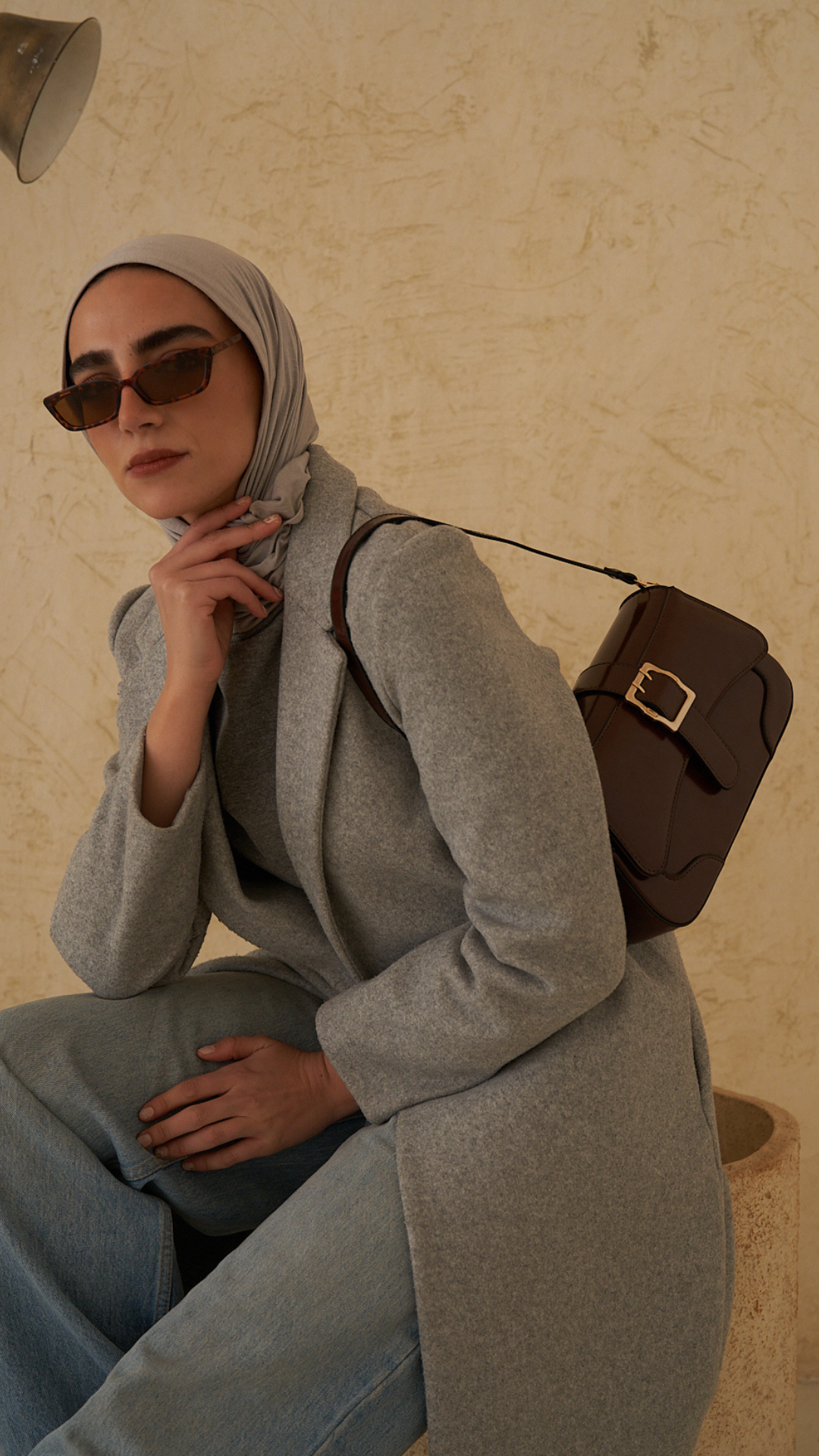 The wanderlust bag - brown