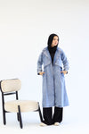 Everyday denim coat - light shade