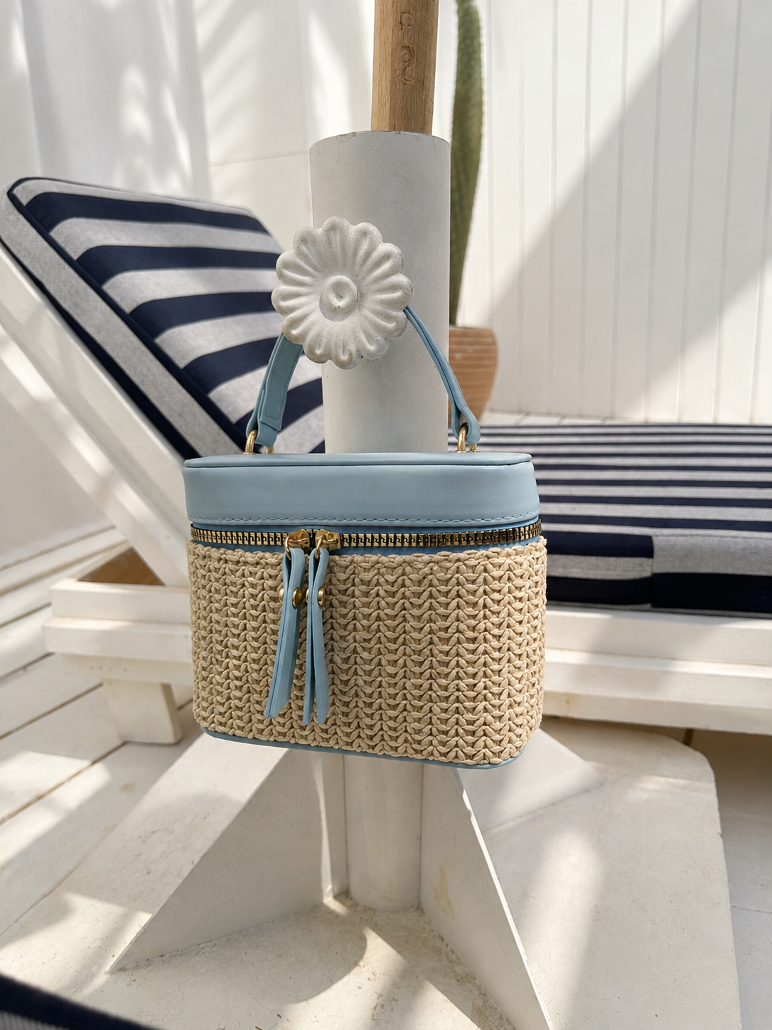 Portofino Bag - Baby blue