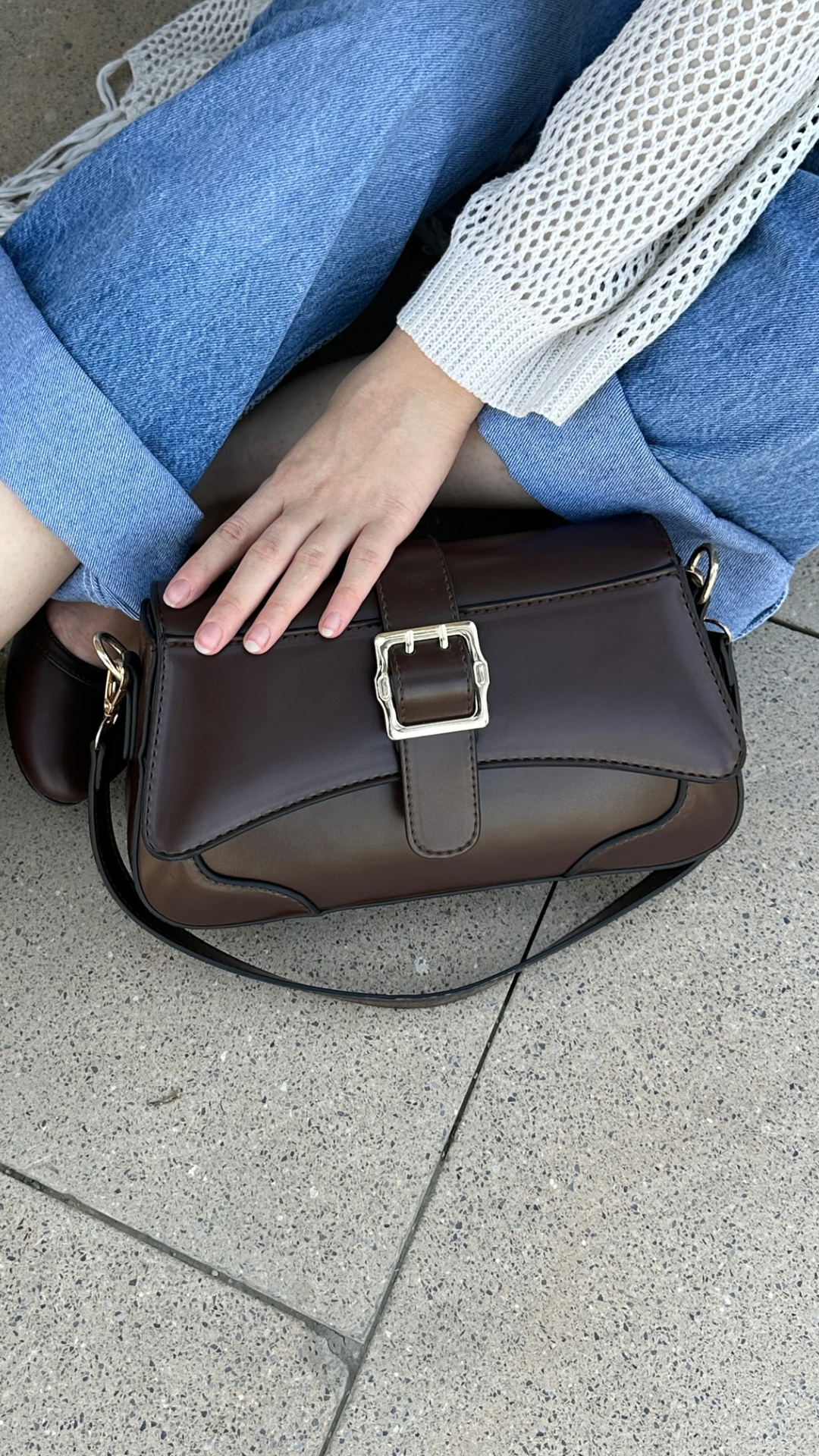 The wanderlust bag - brown