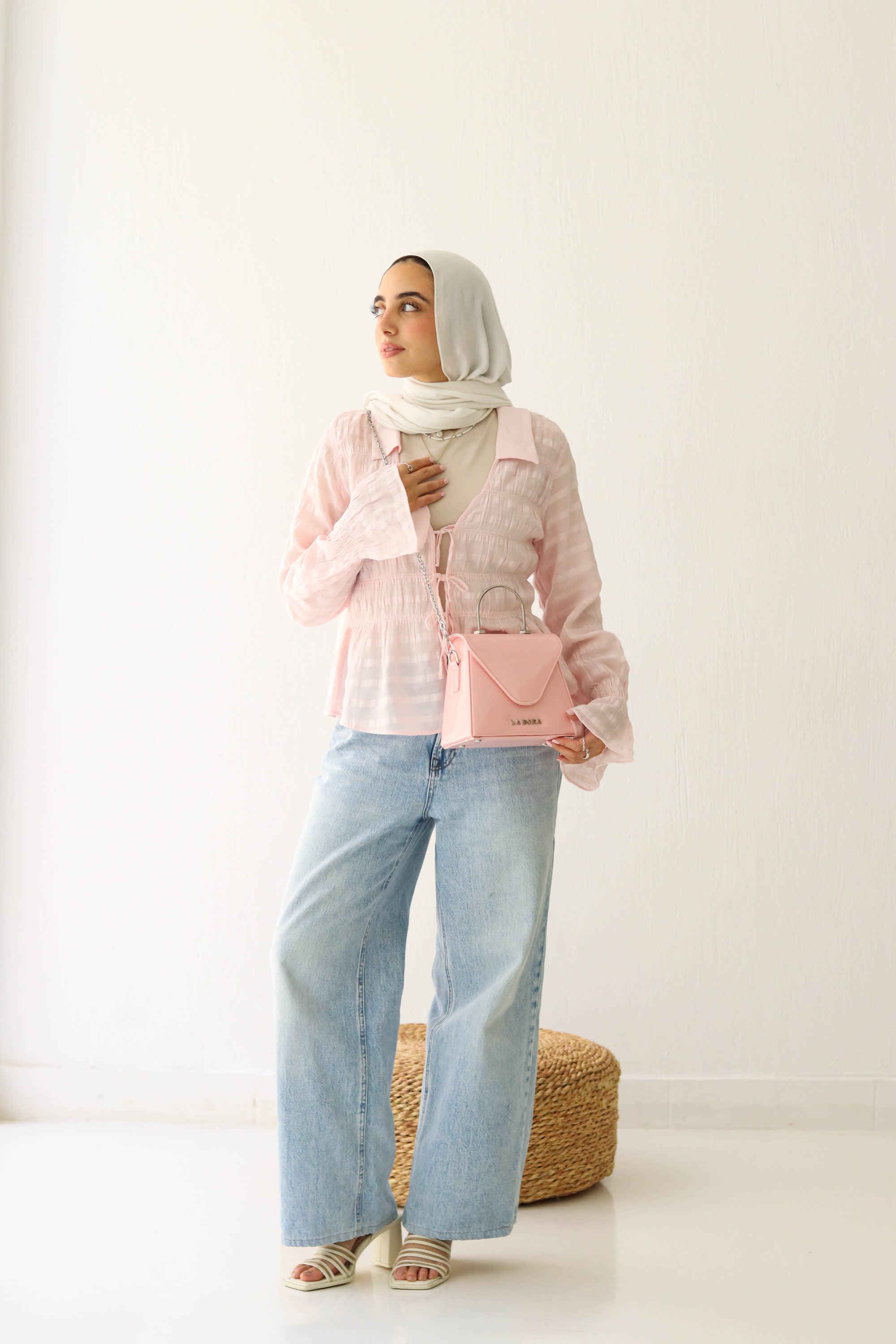 Pastel haze - powder pink