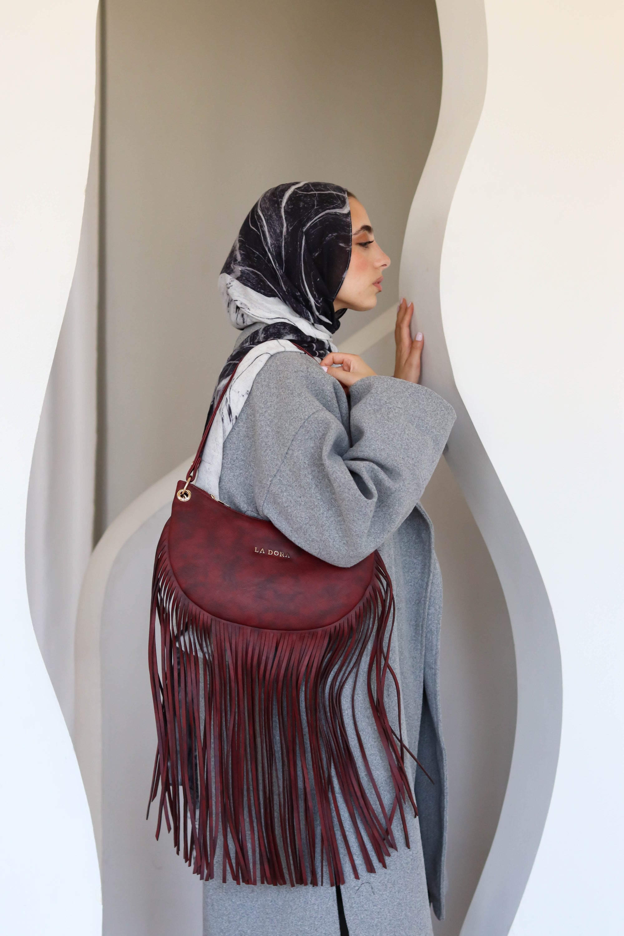 Wild Grace Bag - Burgundy