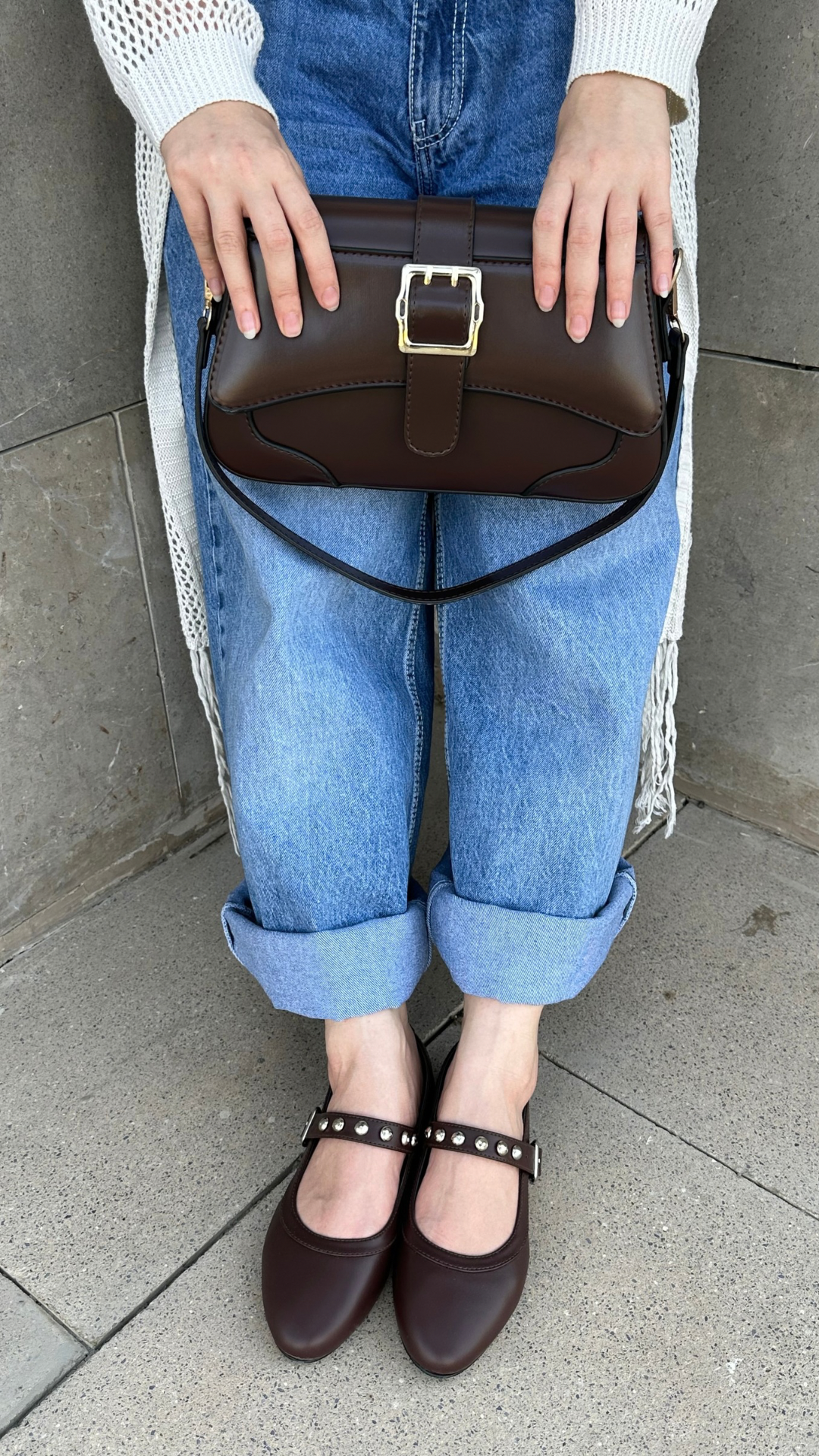 The wanderlust bag - brown