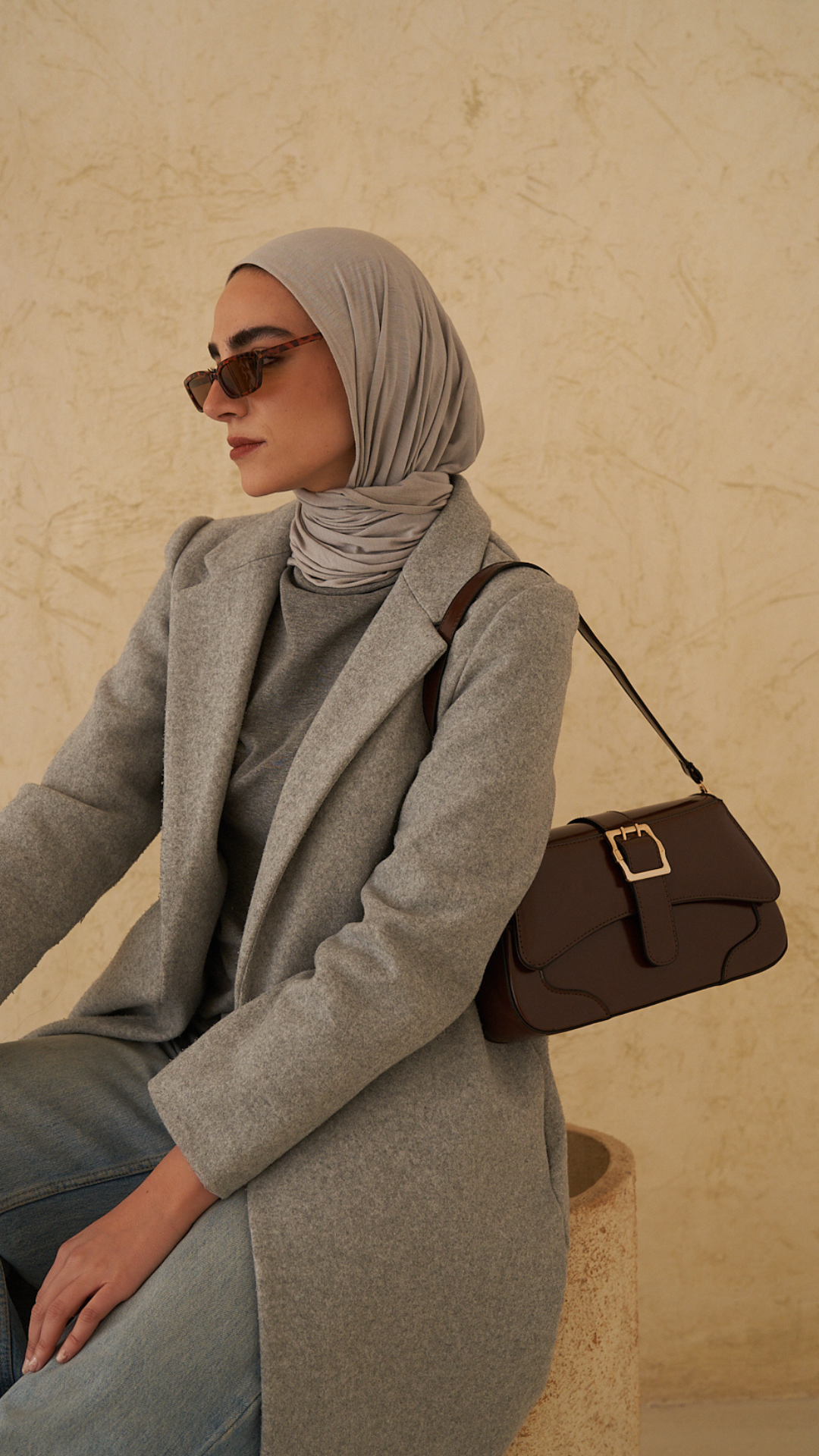 The wanderlust bag - brown