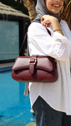 The wanderlust bag - Burgundy