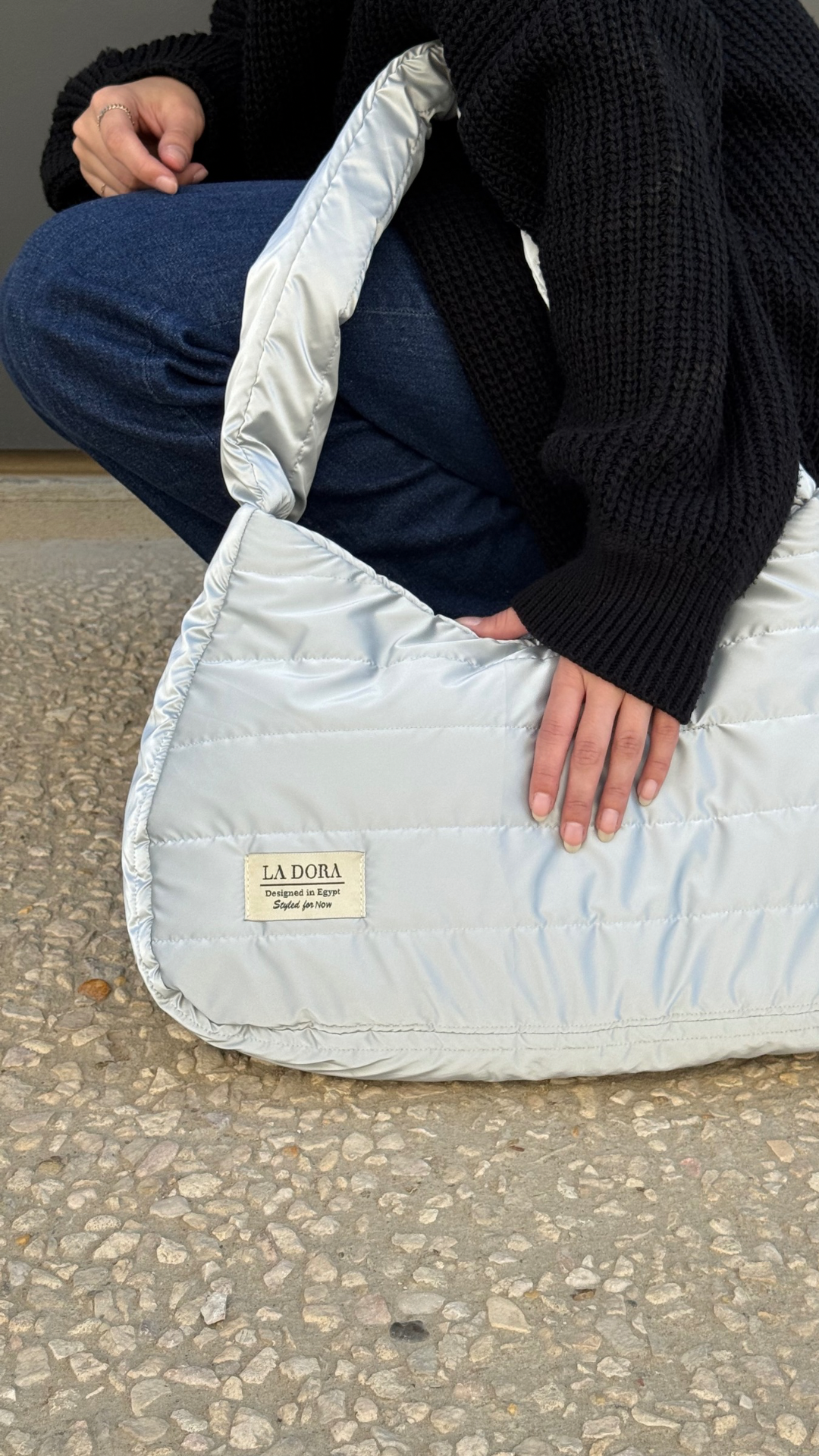 Carry on Bag - light grey