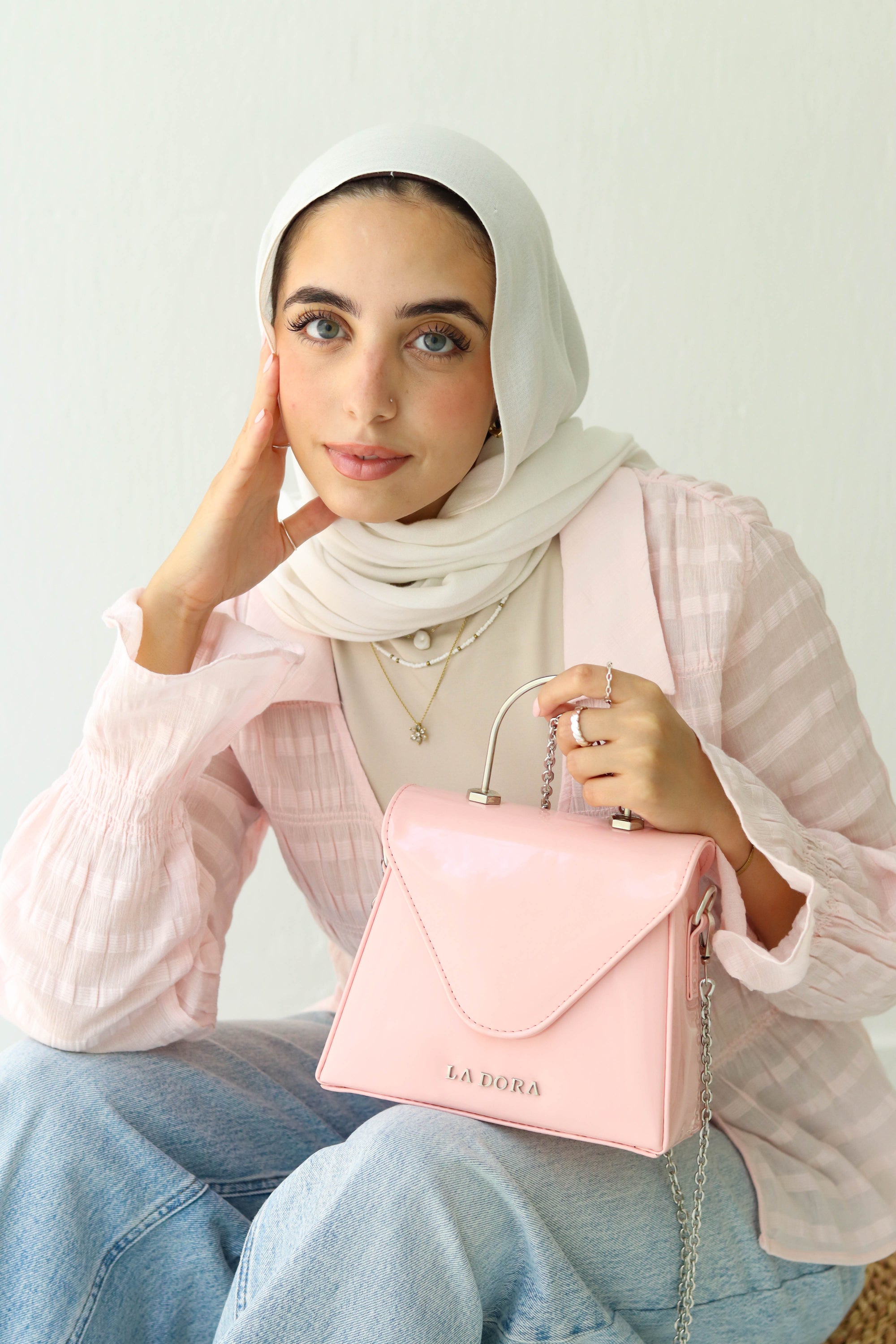 Pastel haze - powder pink