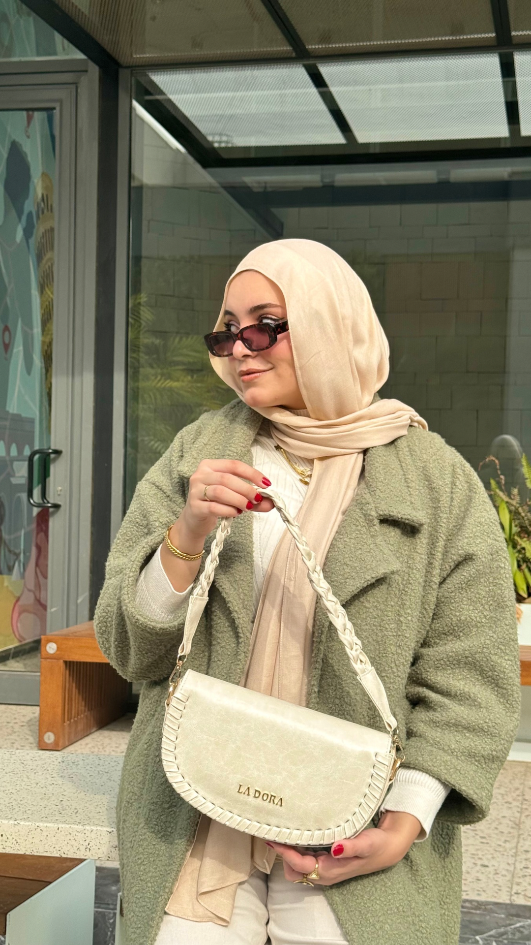 The braided beauty bag - beige