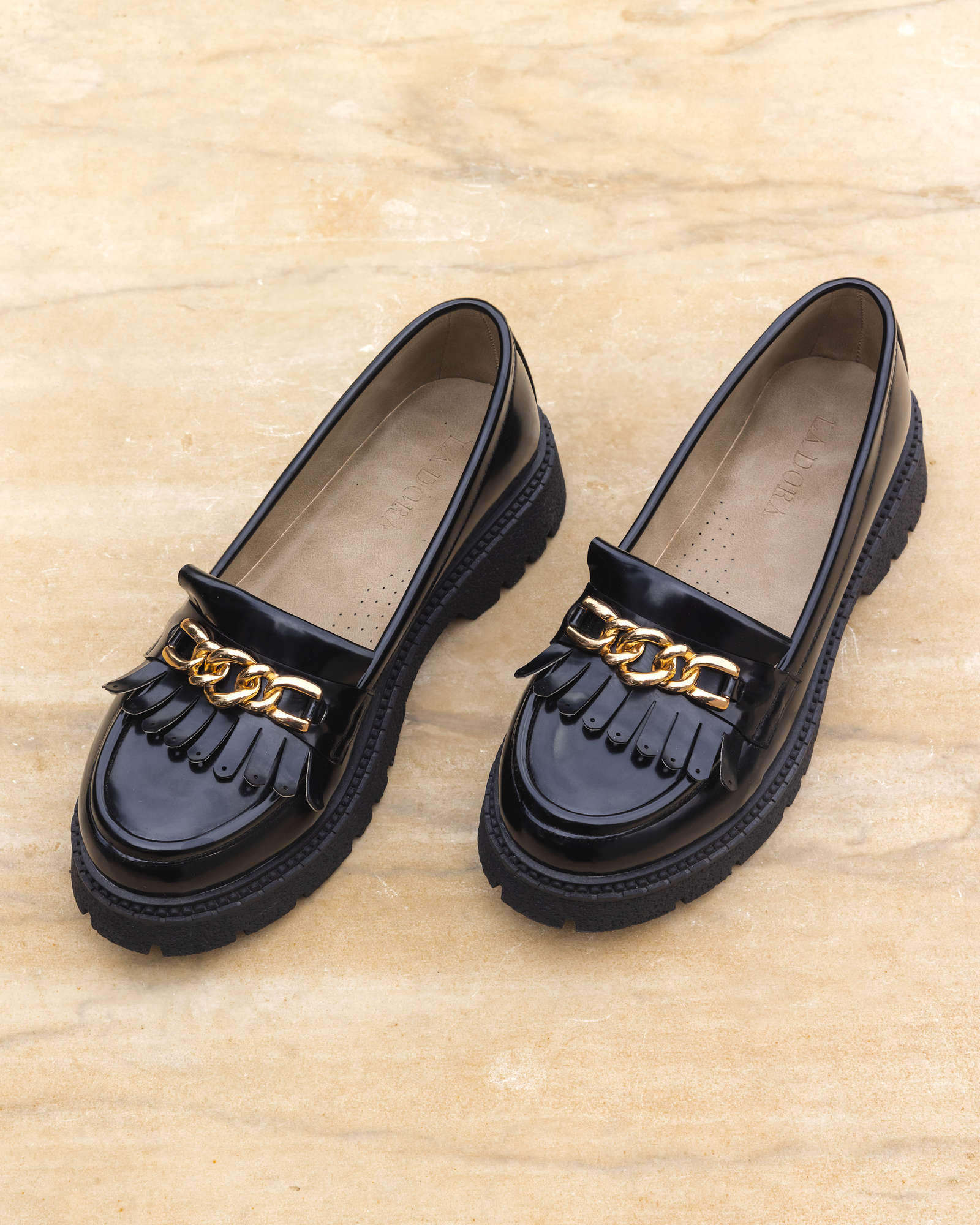 City stroll loafers - black