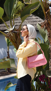 The classic carry bag - powder pink