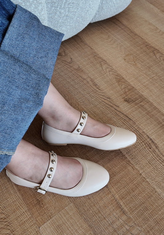 Soft Rebel Ballerina - beige