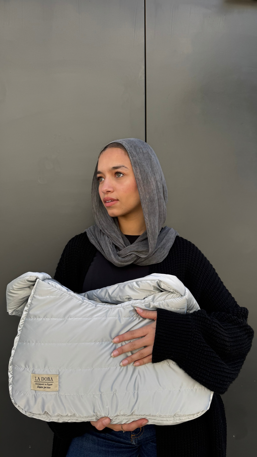 Carry on Bag - light grey