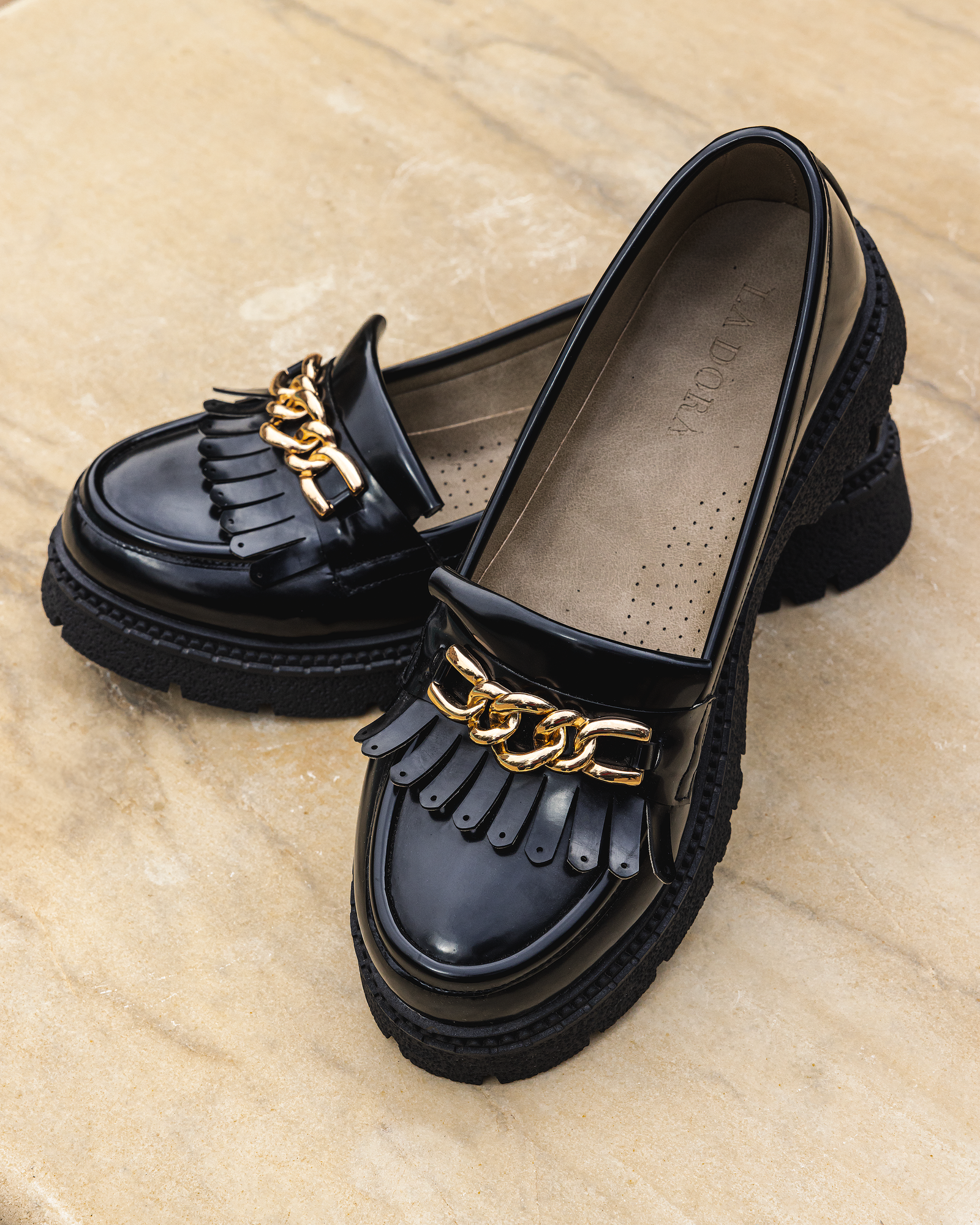 City stroll loafers - black