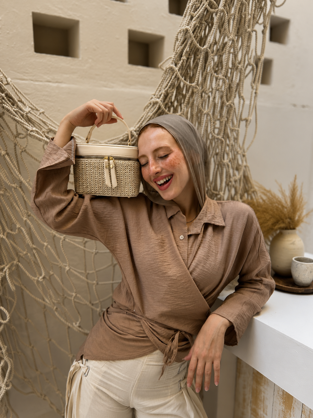 Portofino Bag - Beige