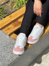 Street Chic Sneakers - White x Cashmere