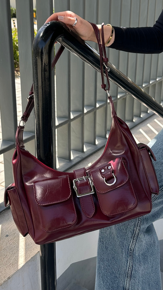 The Nova Bag - Burgundy