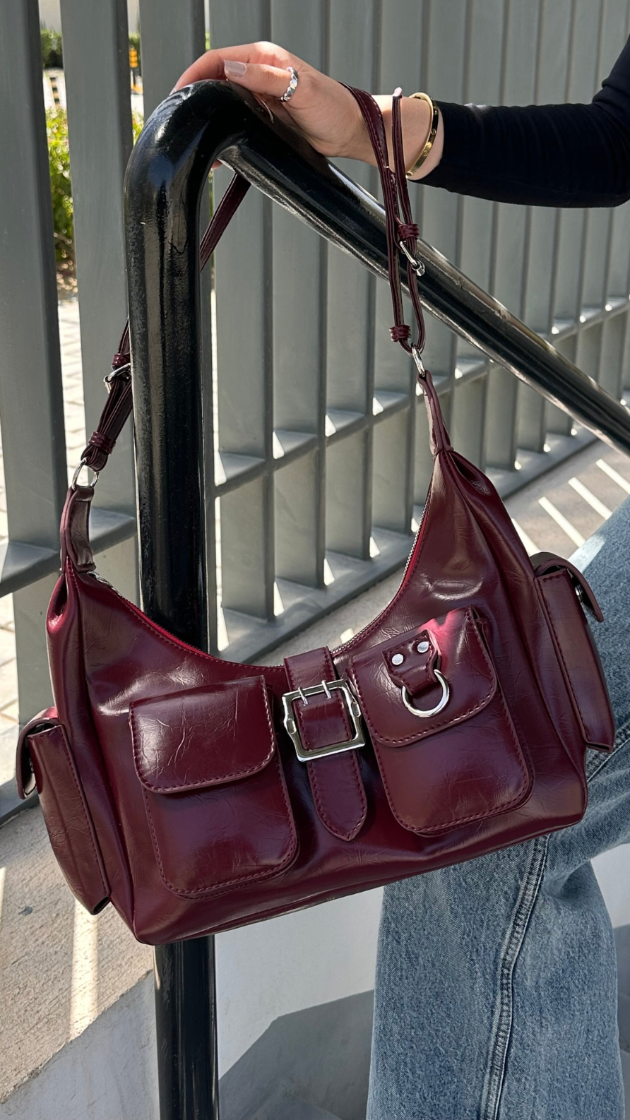 The Nova Bag - Burgundy