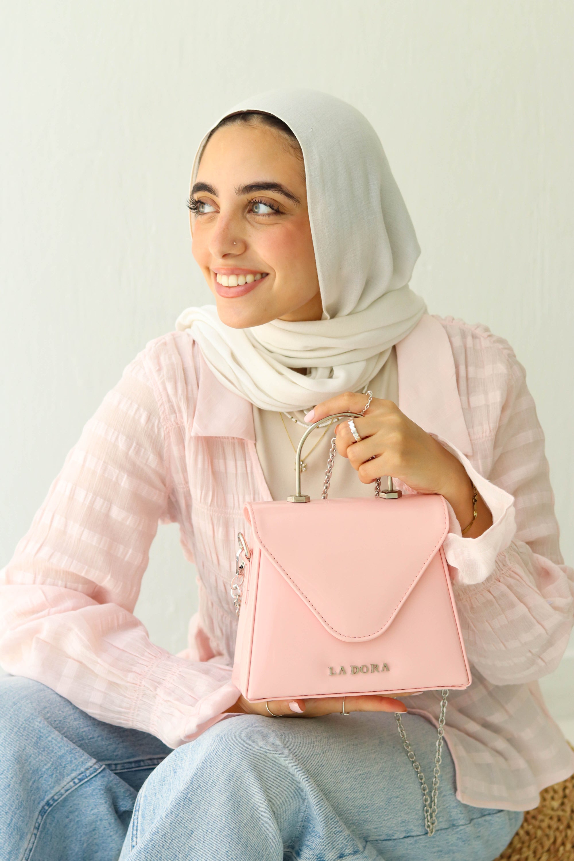 Pastel haze - powder pink