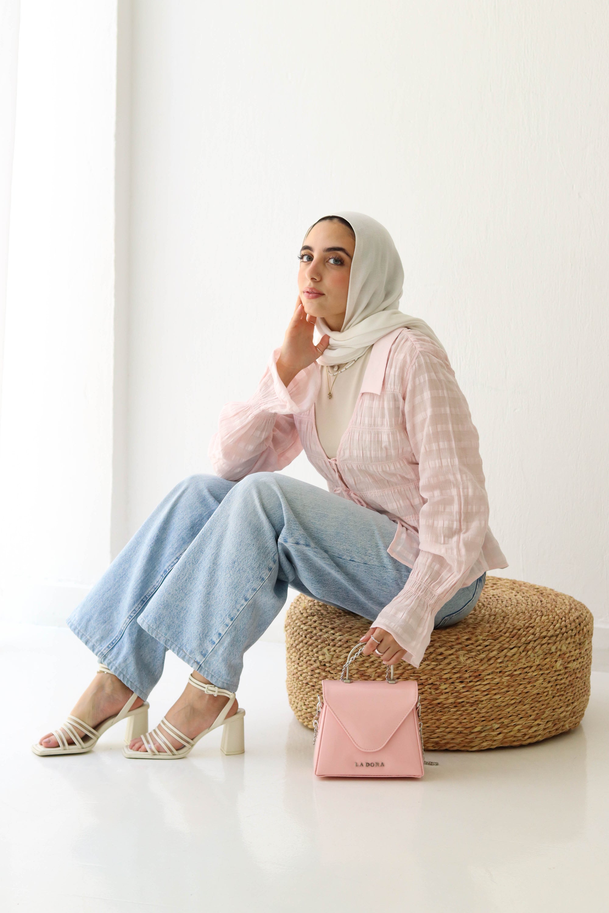 Pastel haze - powder pink