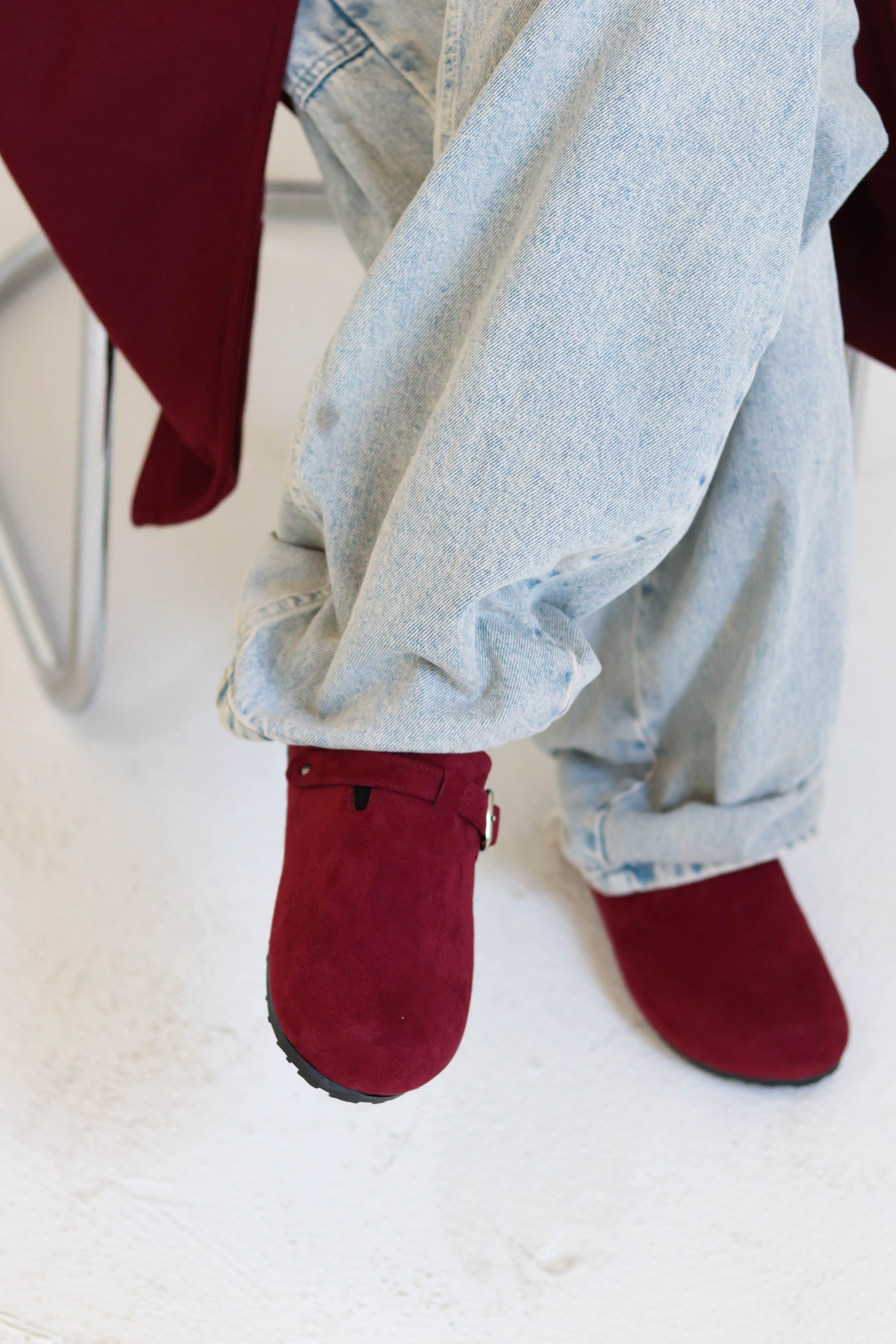 Milo Clogs - Burgundy