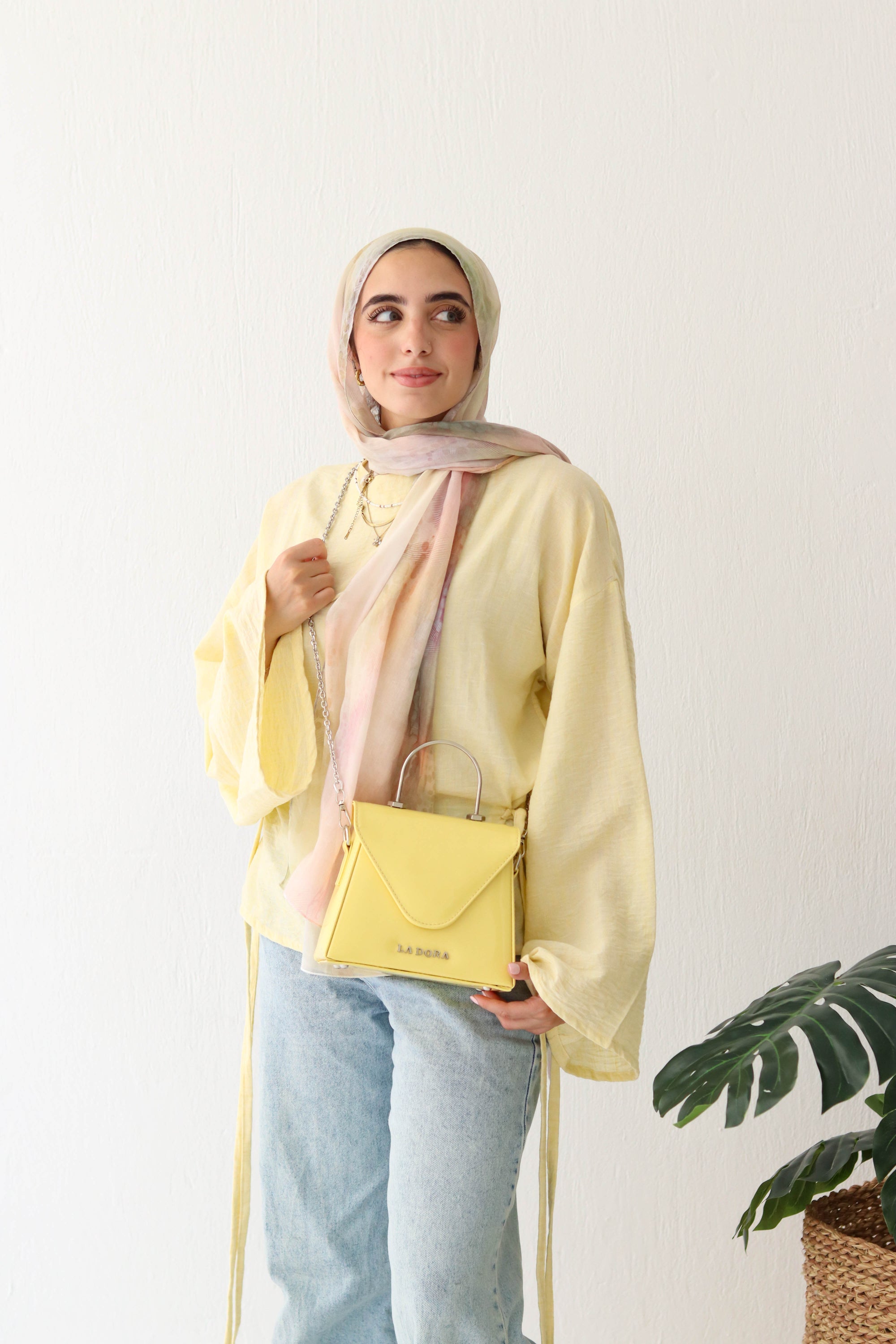 Pastel haze - butter yellow