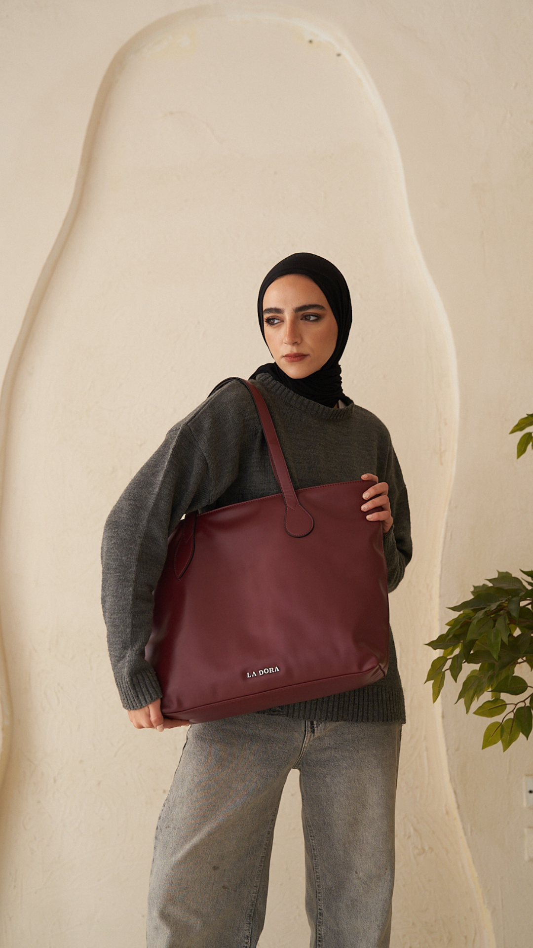 She means Business - Burgundy