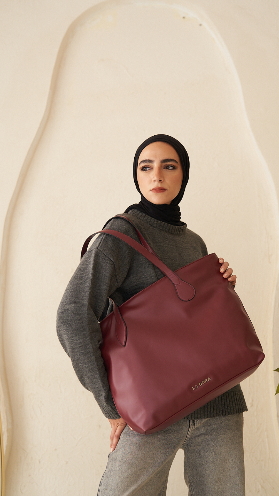 She means Business - Burgundy