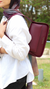 The classic carry bag - burgundy