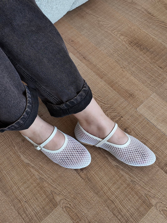 The Bianca Ballerina - white