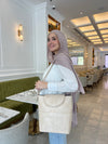 The everyday tote bag - beige