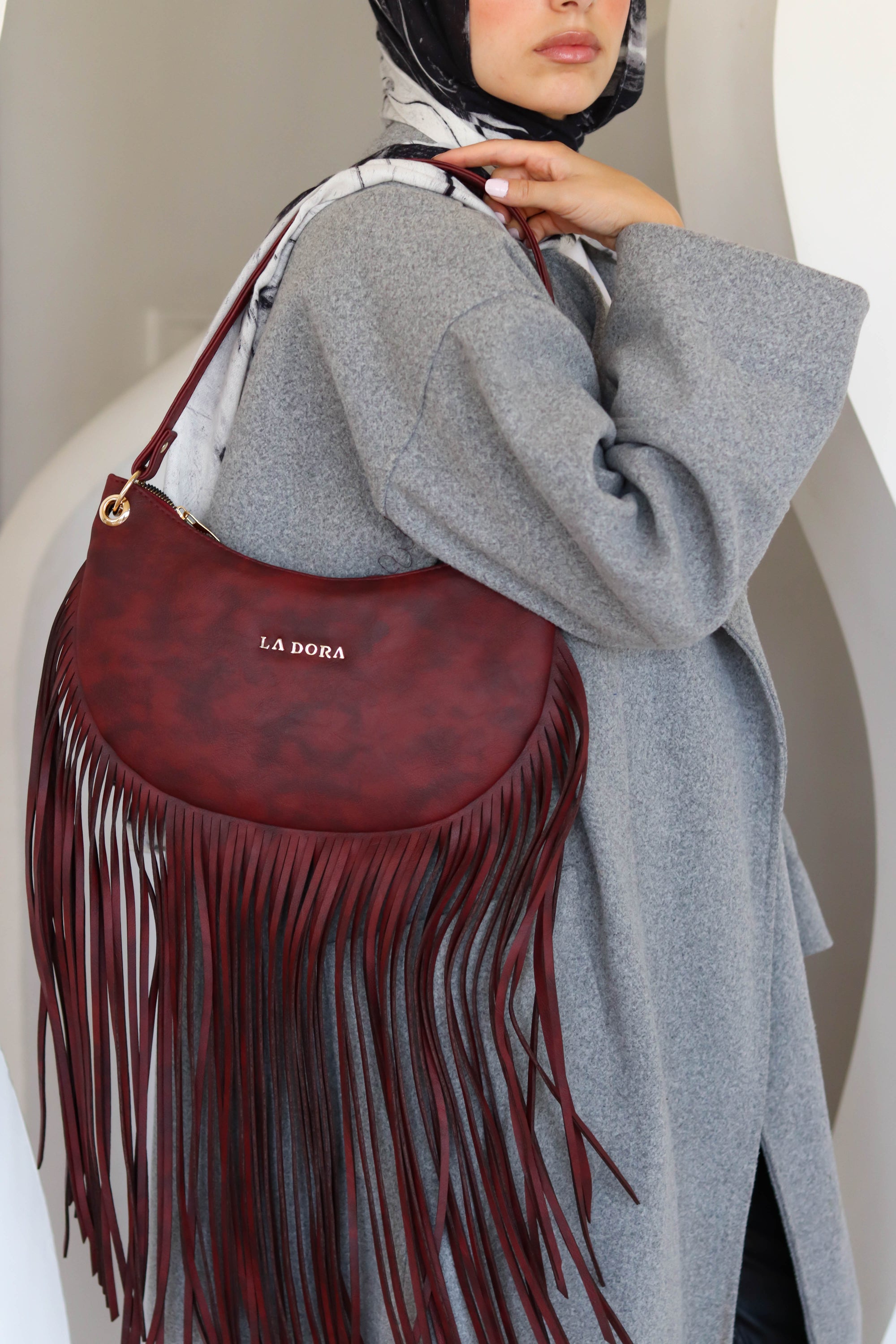 Wild Grace Bag - Burgundy