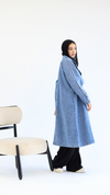 Everyday Denim Coat - blue shade