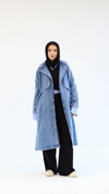 Everyday Denim Coat - blue shade