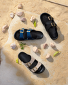 Summer lovin’ slipper - black