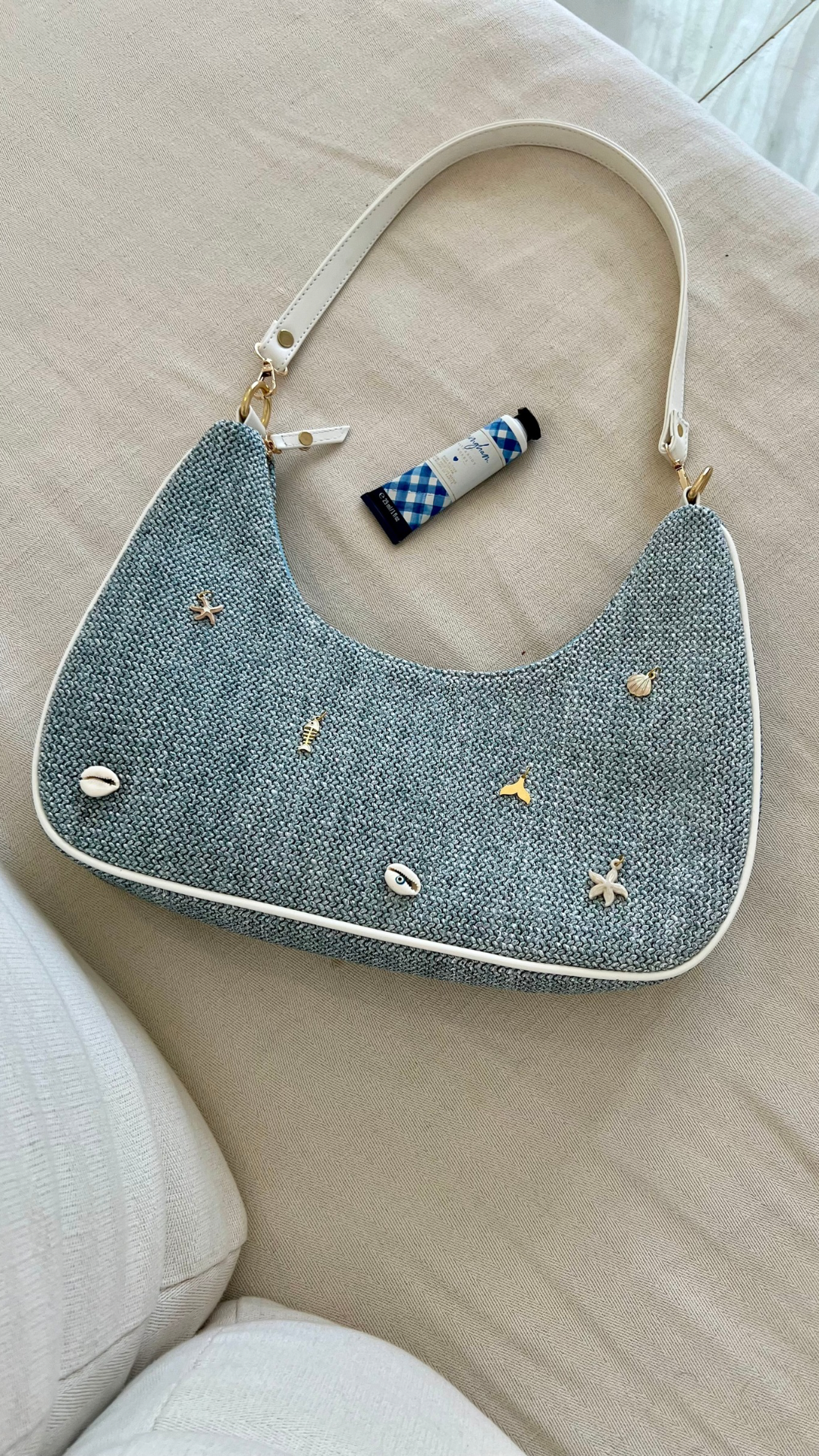Mermaid’s Haven Bag - baby blue