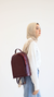 Caromat backpack - burgundy