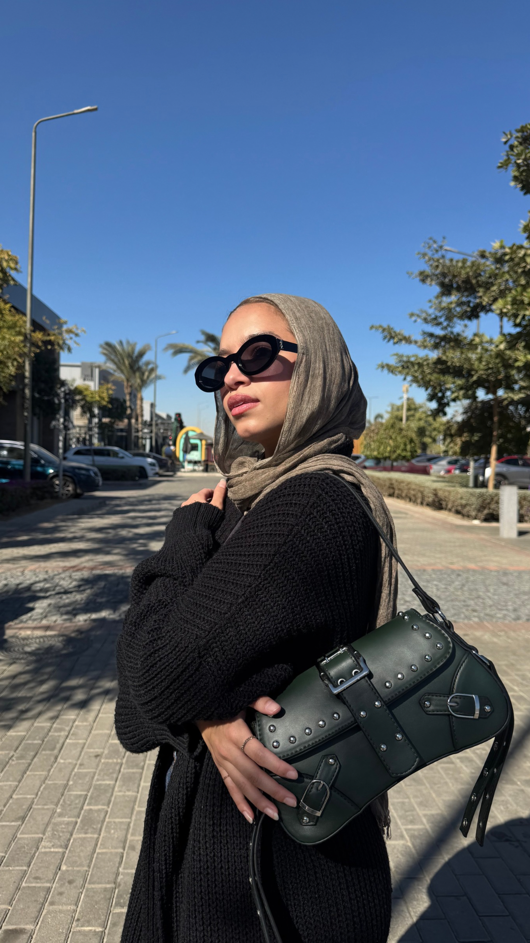 Rebel bloom - olive