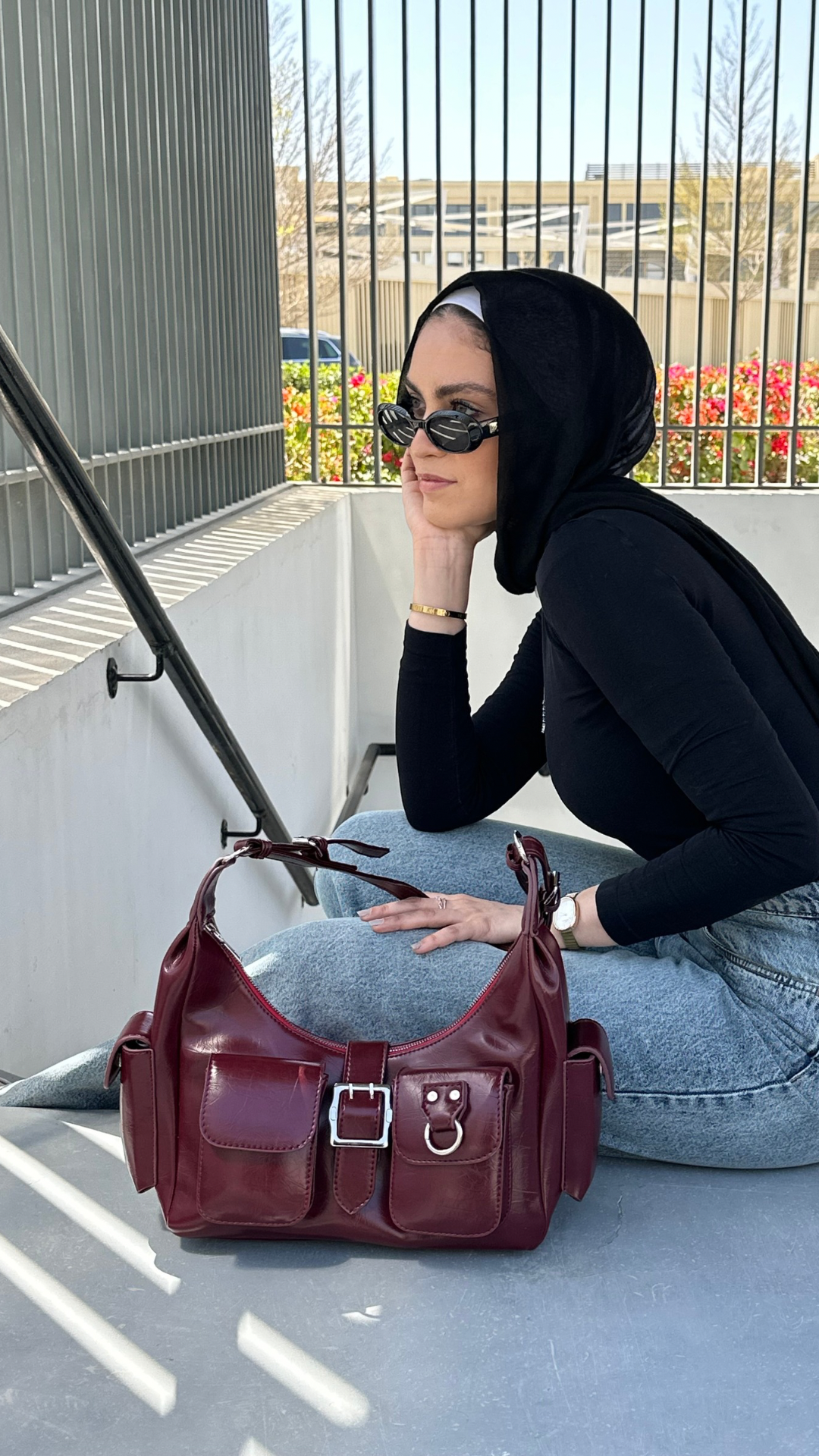 The Nova Bag - Burgundy