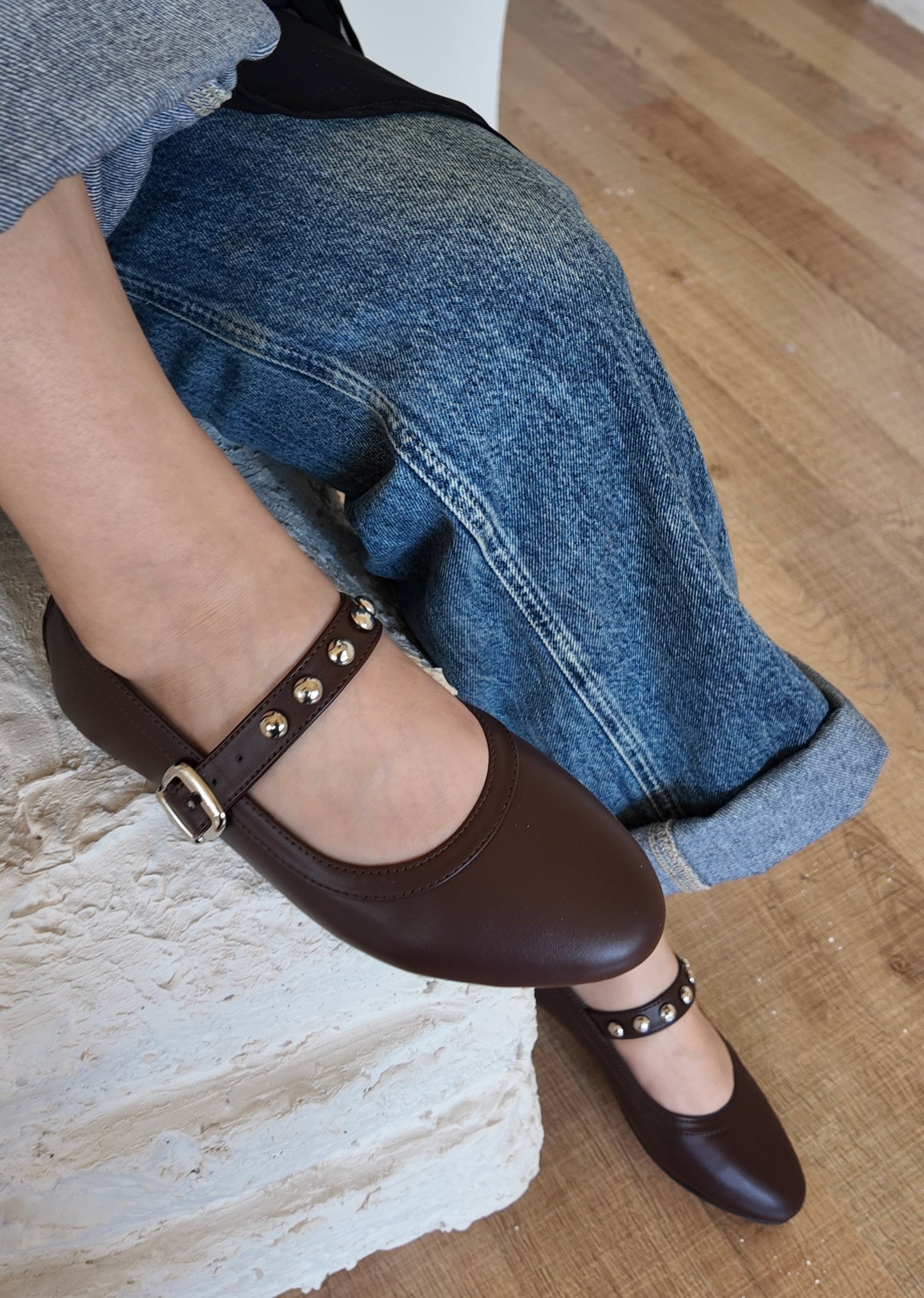 Soft Rebel Ballerina - brown