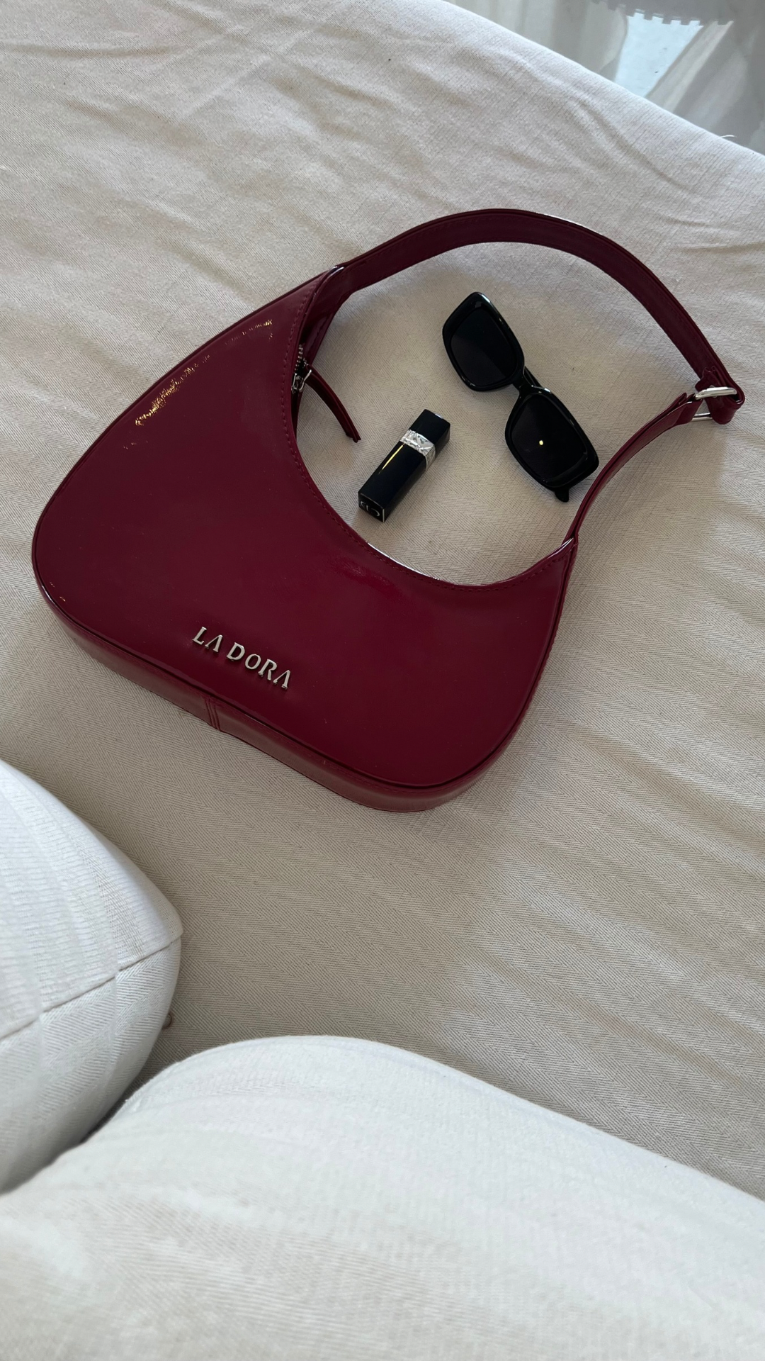 Chic Aura Bag - Burgundy