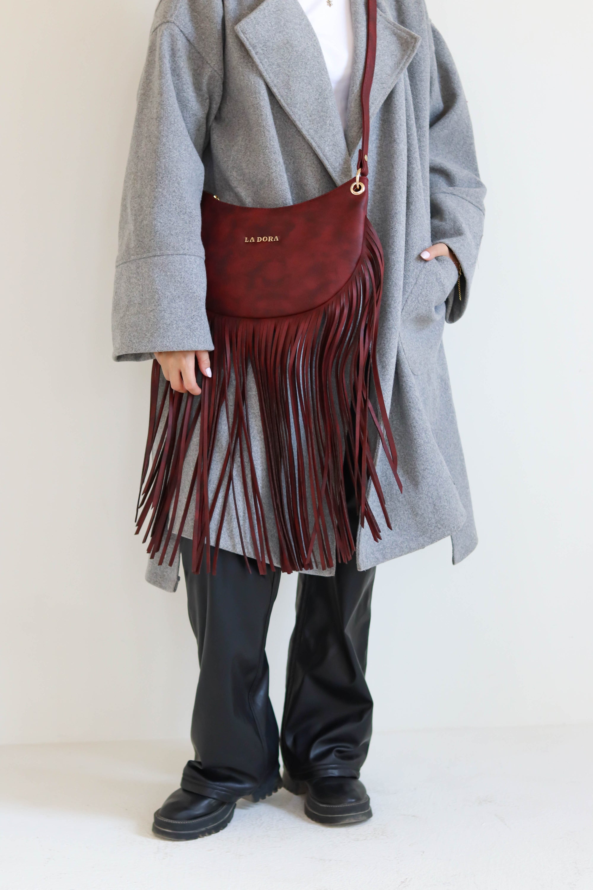 Wild Grace Bag - Burgundy