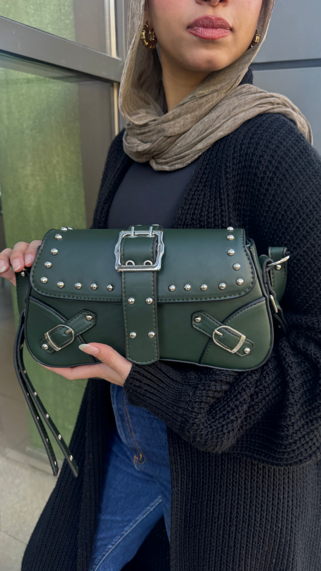 Rebel bloom - olive