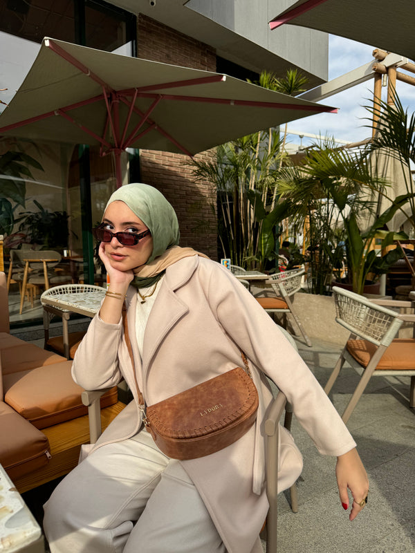 The braided beauty bag - havan - LA DORA