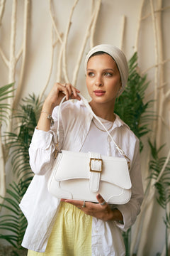 The Wanderlust Bag - White - LA DORA